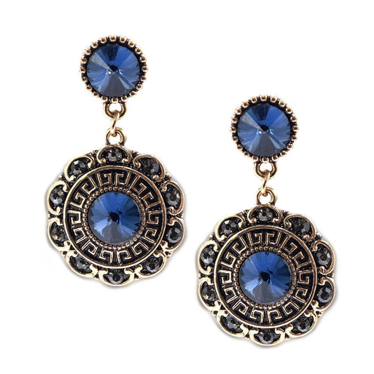 ClaudiaG Bloom Earrings-Sapphire