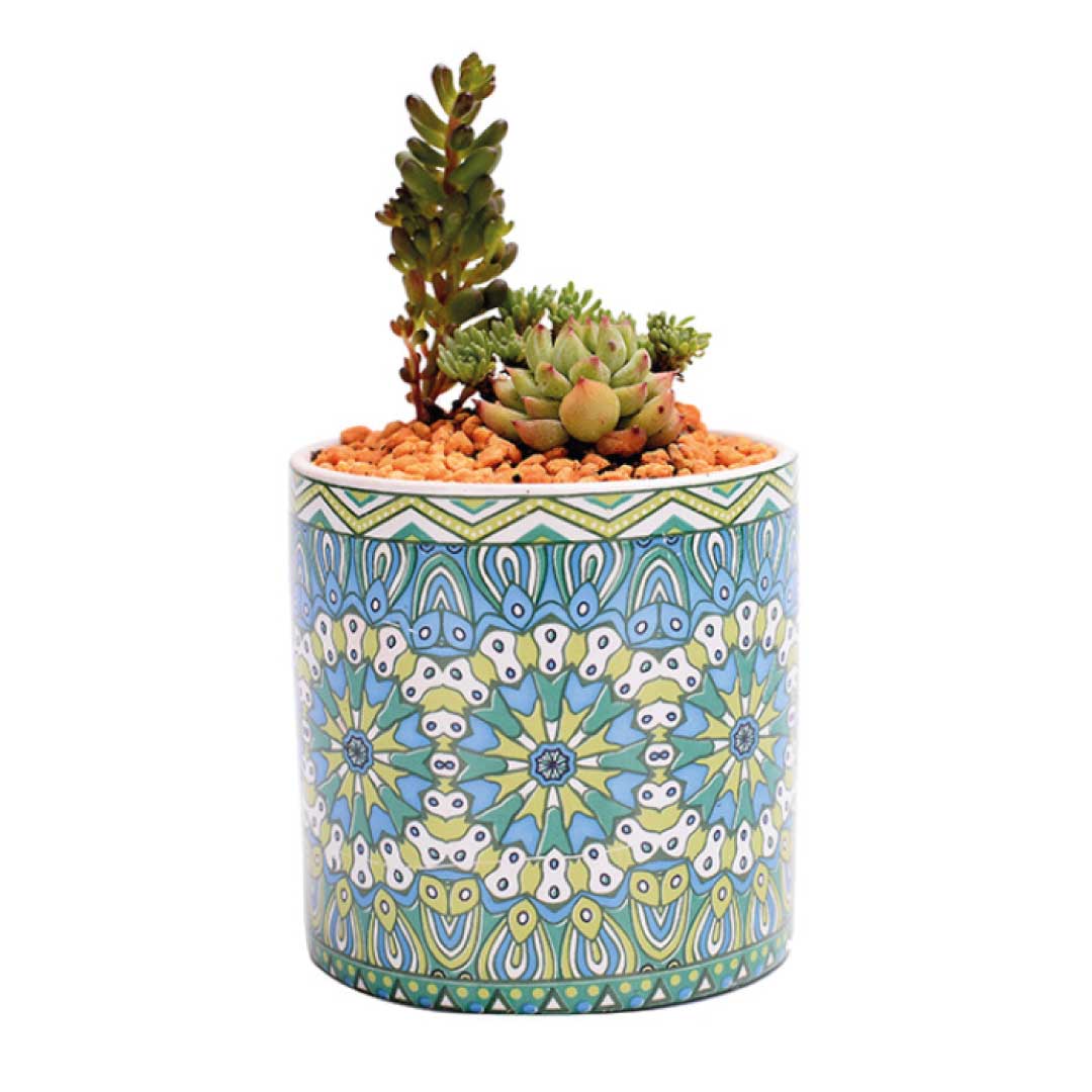 ClaudiaG Mandala Planter (Set of 4)