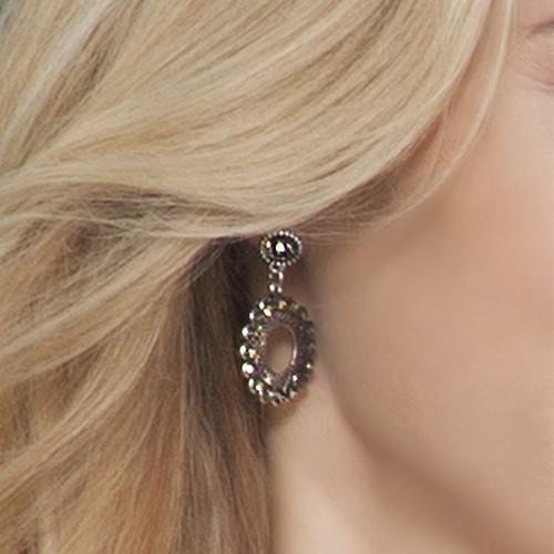 ClaudiaG Gyre Earrings - Silver