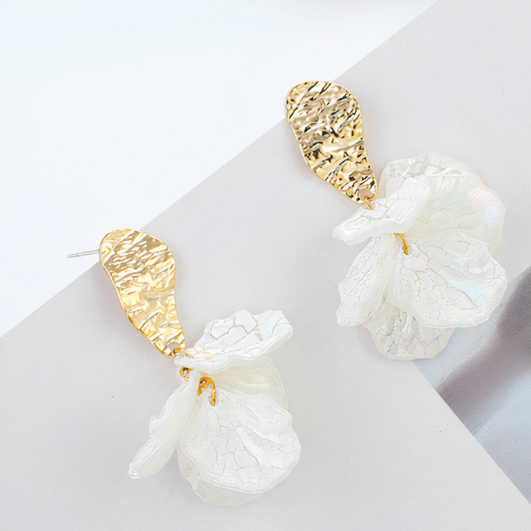 ClaudiaG Layered Flower Earrings