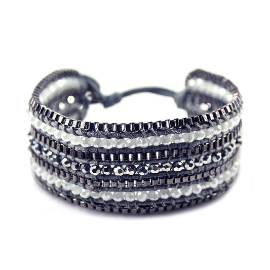 ClaudiaG Looped Bracelet- Coal