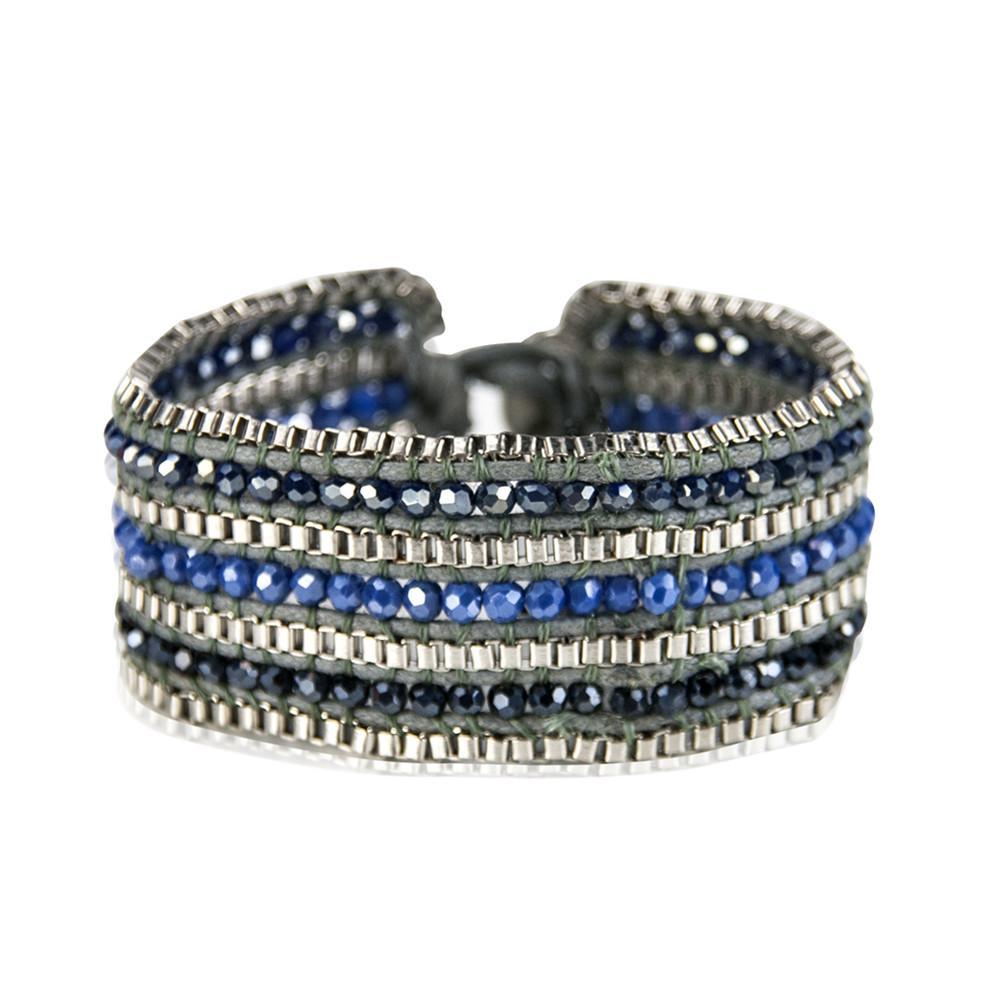 ClaudiaG Looped  Bracelet-Sapphire