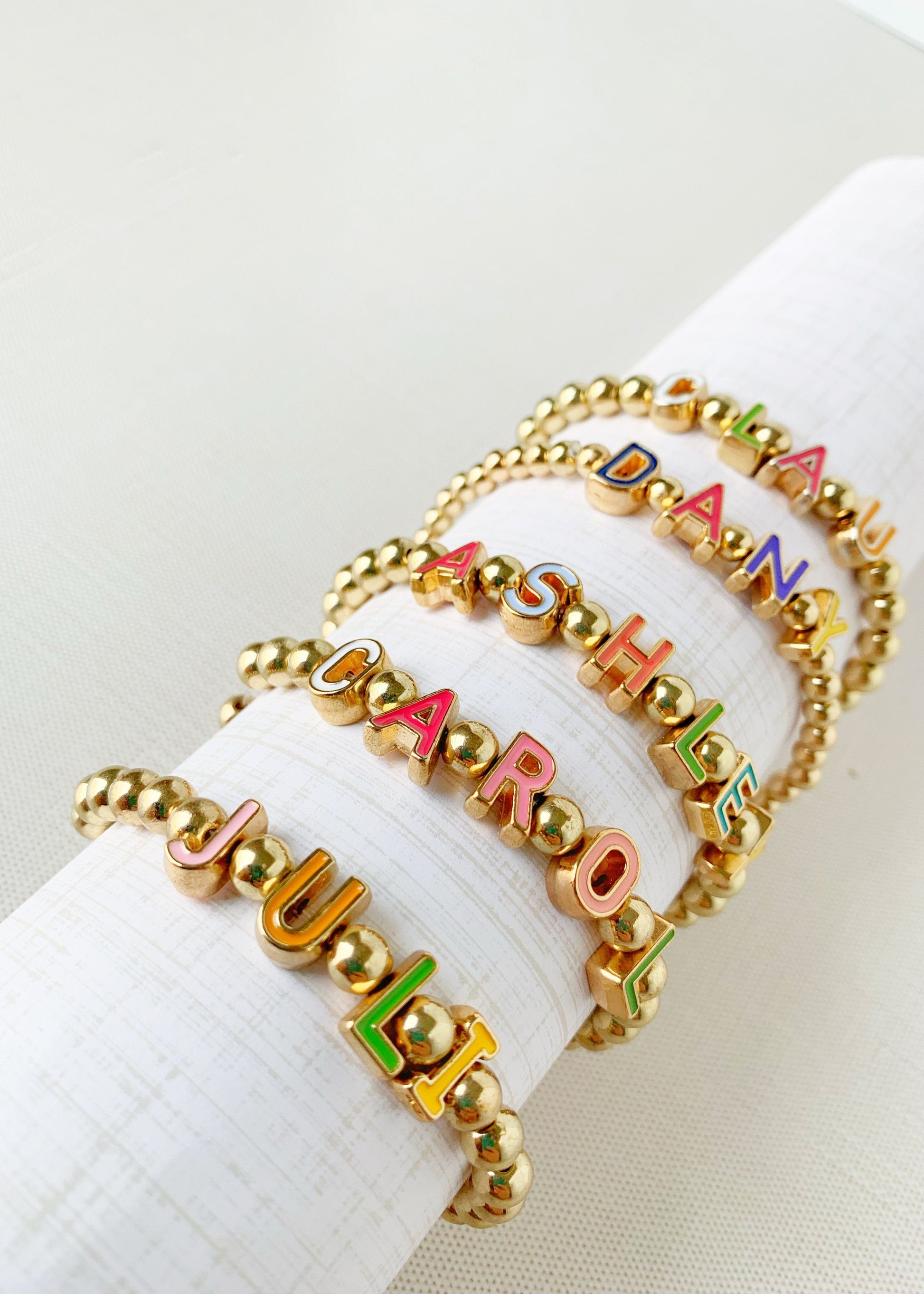 ClaudiaG Personalized Stack Bracelet