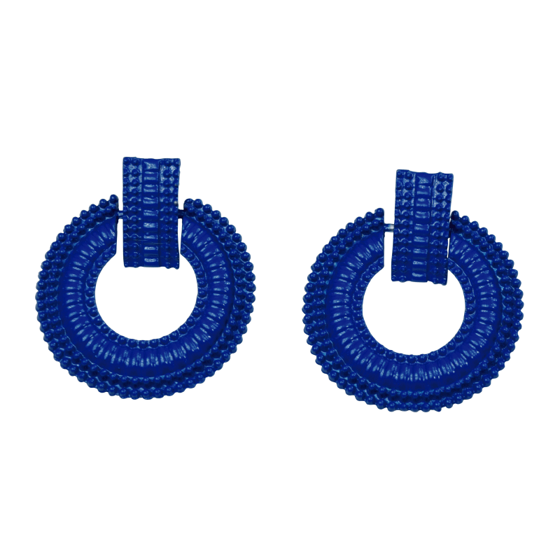 ClaudiaG Petra -Blue Earrings
