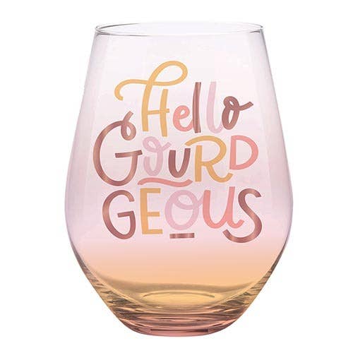 30oz Stemless Wine Glass - HelloGourdgeous