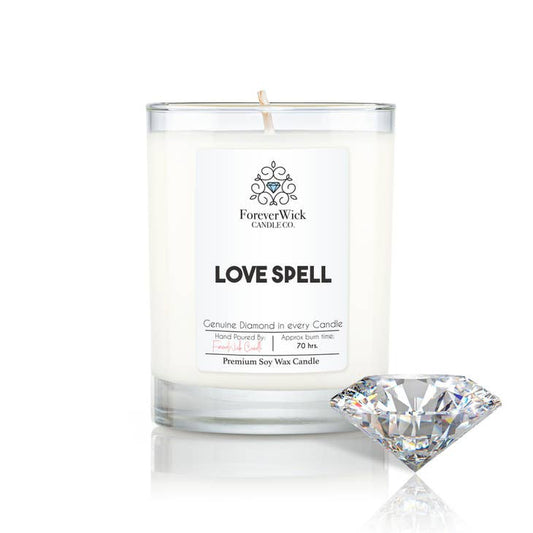 Love Spell Diamond Candle