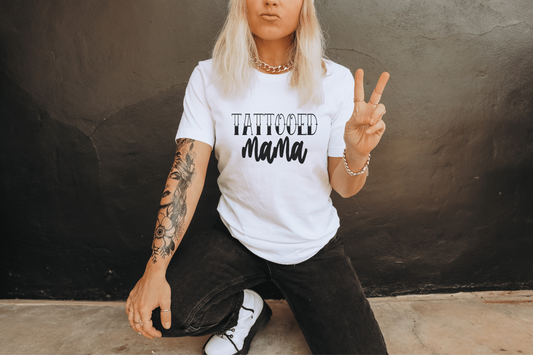 Tattooed Mama T-Shirt or Sweatshirt