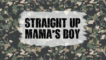 Mommy and me Straight up boy mama mama’s boy Tumbler Set