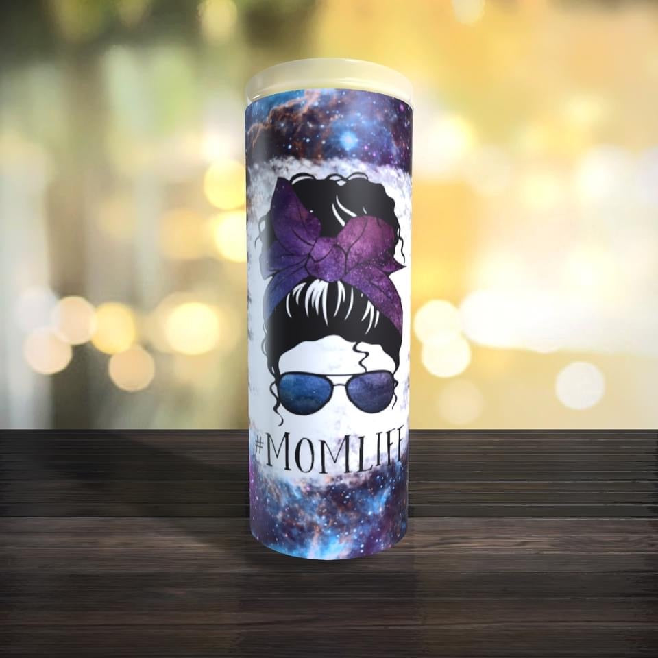 Mommy and me Galaxy mom life kid life GIRL Tumbler Set