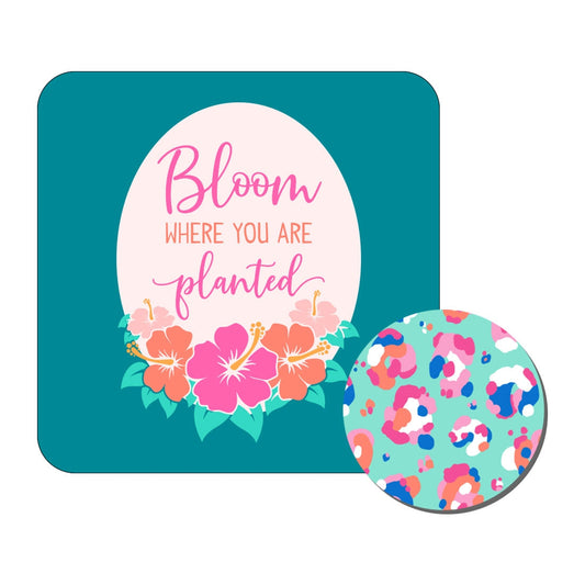 Bloom Where You Are Planted Desk Set
