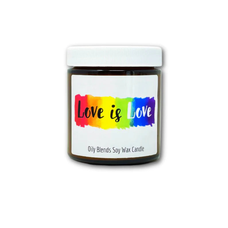 Pride Soy Wax Candles - Happy, Pride, Flags, Love is Love