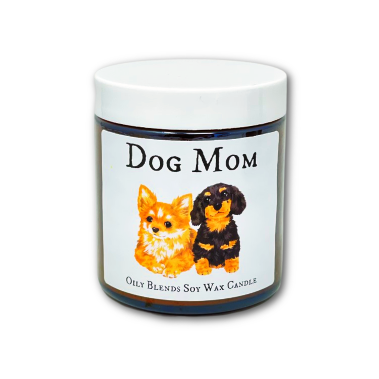 I Love My Dog Soy Wax Candle Mom Dad Grandma Pet Gift