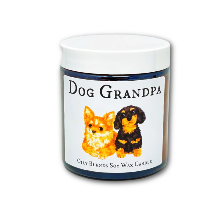 I Love My Dog Soy Wax Candle Mom Dad Grandma Pet Gift