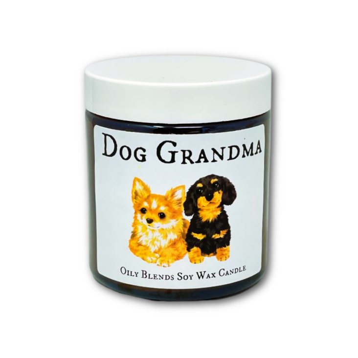 I Love My Dog Soy Wax Candle Mom Dad Grandma Pet Gift