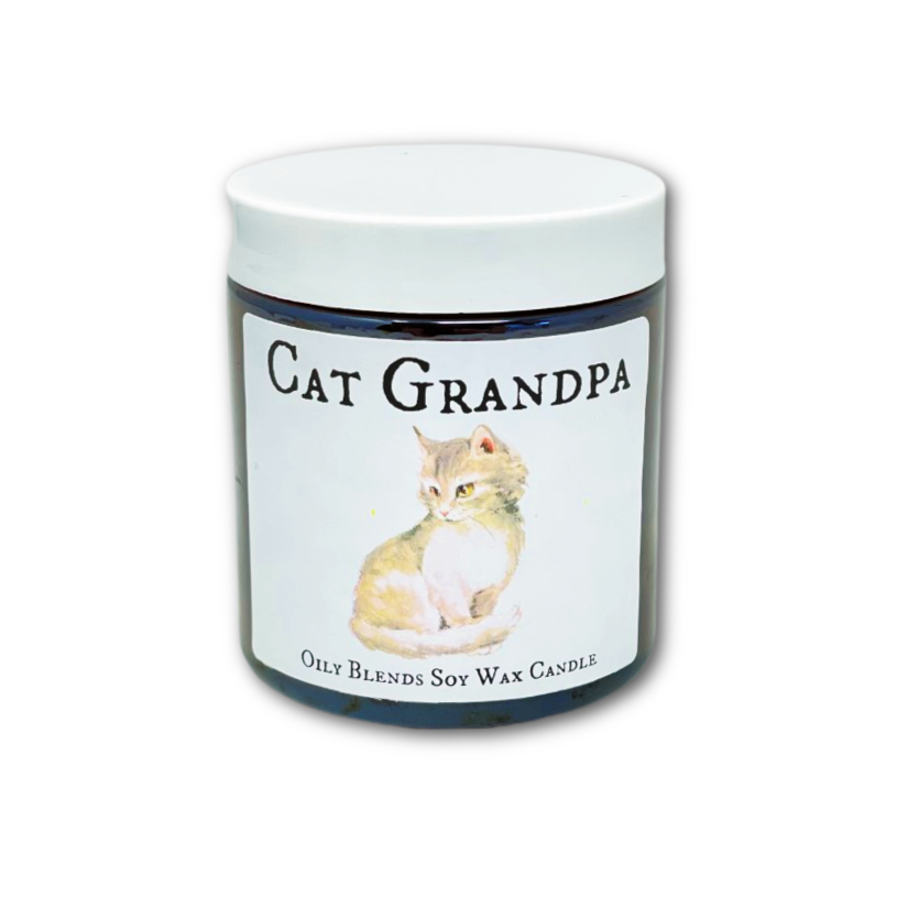 I Love My Cat Soy Wax Candle Mom Dad Grandma Pet Gift