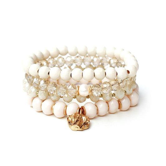 Ivory Allie Bracelet Stack